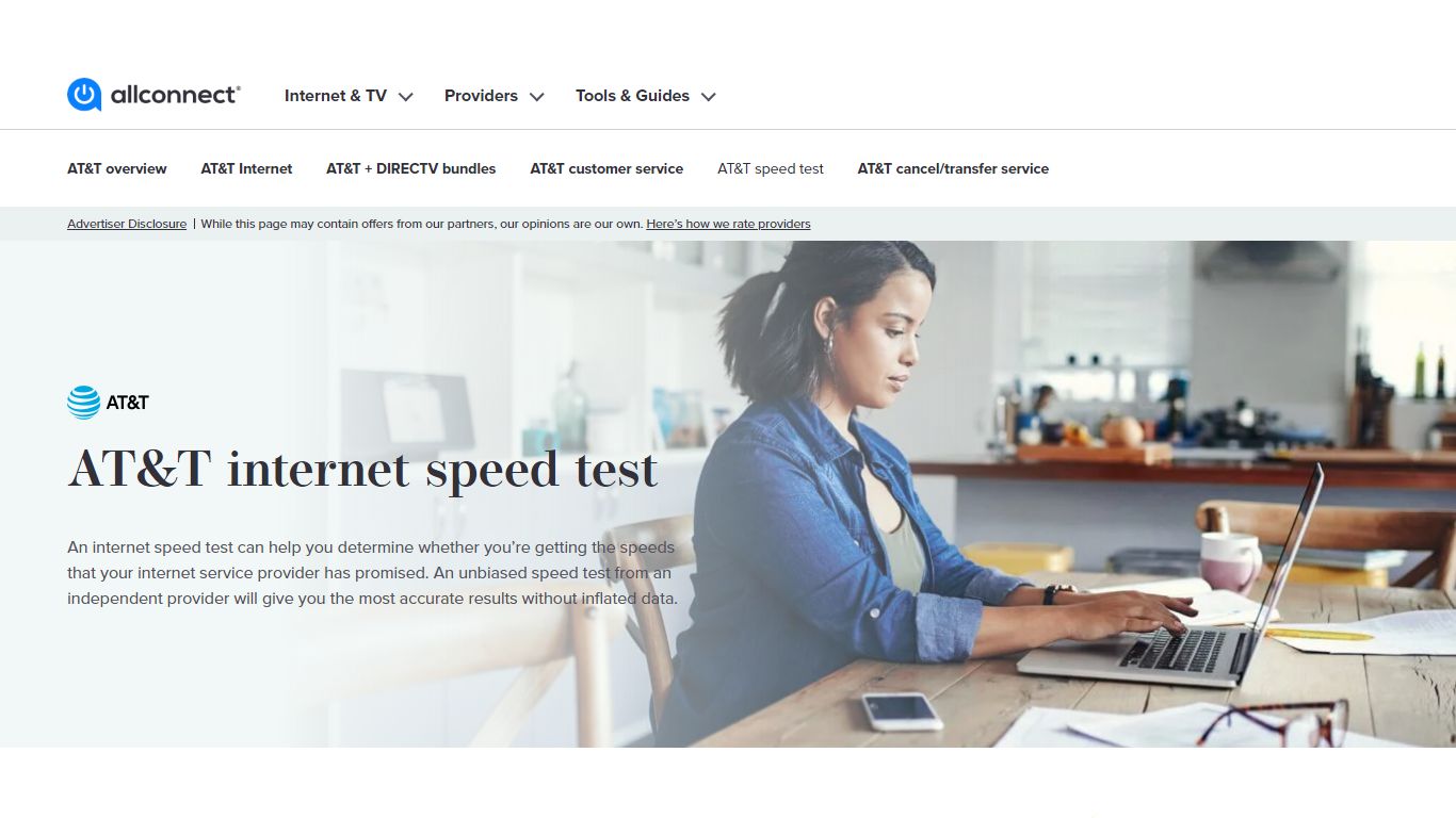 Test Your AT&T Internet Speeds | Allconnect.com